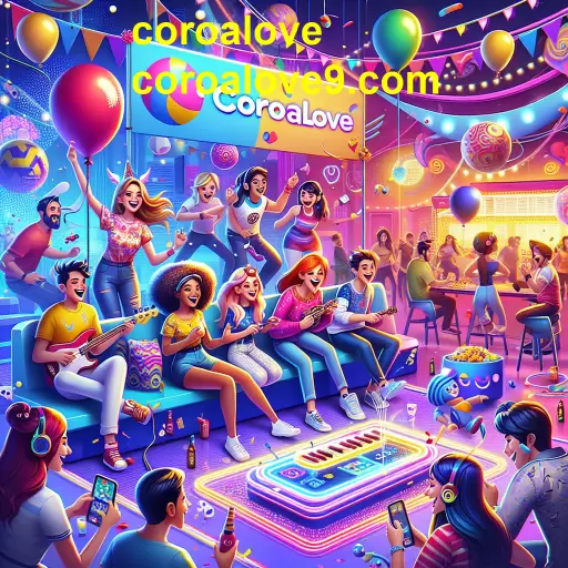 Celebre a Diversão com os Jogos de Festa do CoroaLove